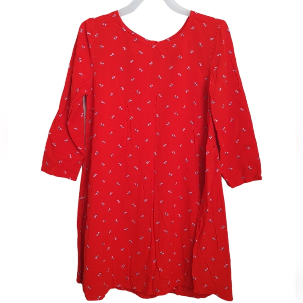 Old Navy Girl's Flowers 3/4 Sleeve Dress Size M (8).